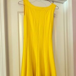 Butter Yellow sleeveless dress